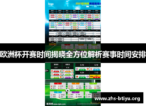 欧洲杯开赛时间揭晓全方位解析赛事时间安排